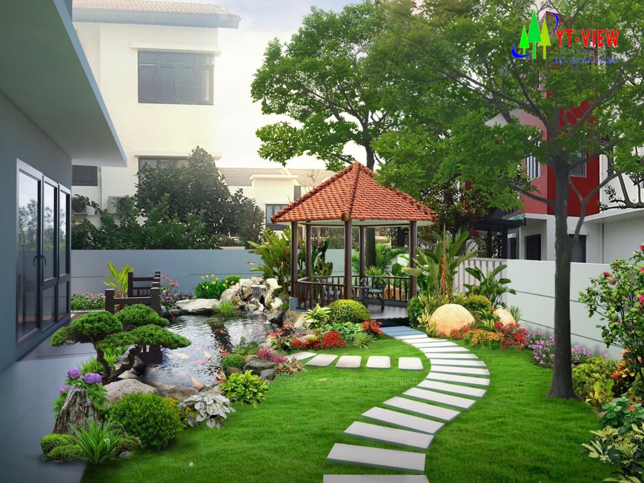 Cảnh quan sân vườn
